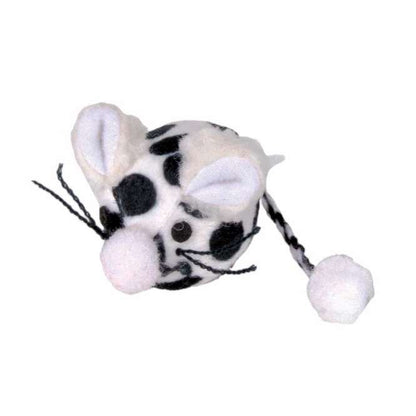 Trixie Mouse Ball made of Plush - 4.5 cm