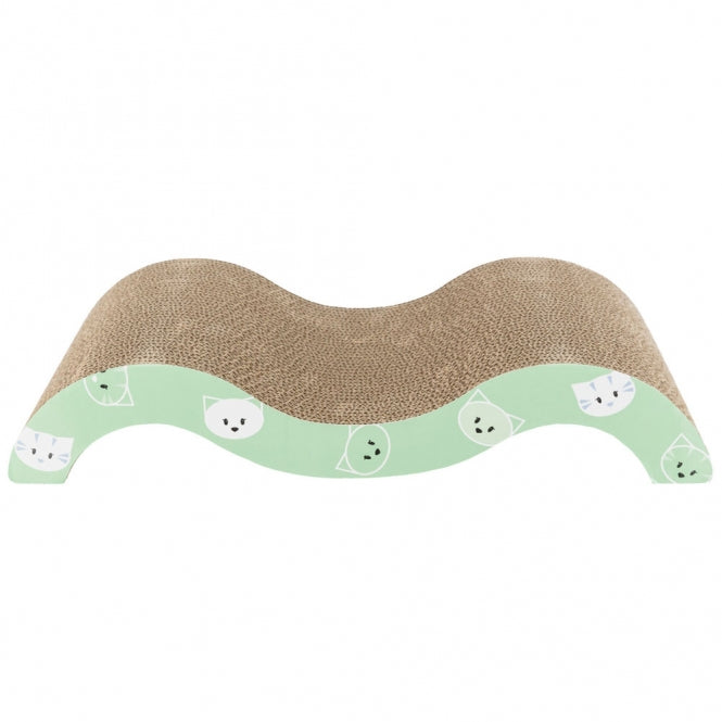 Trixie scratching wave Mimi - mint, 50 × 9 × 23 cm