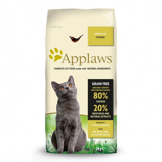 Applaws Cat Trockenfutter Senior mit Hühnchen