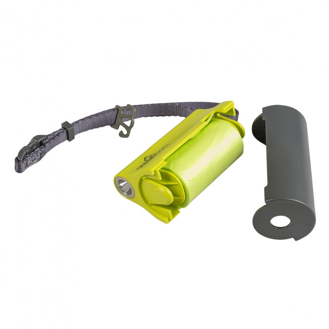 Poopidog dog poop bag dispenser with LED