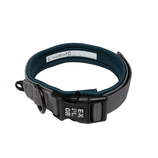 Duvoplus EXPLOR Ultimate Fit Comfy Collar Classic - petrol blue - XS - 30-33cm
