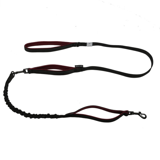 Duvoplus EXPLOR Ultimate Fit 2in1 leash Fashion - plum purple - 180cm - 16mm