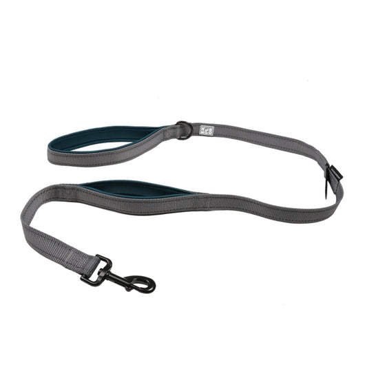 Duvoplus EXPLOR Ultimate Fit On-The-Road-Leash Classic - petrol blue - 130cm - 16mm