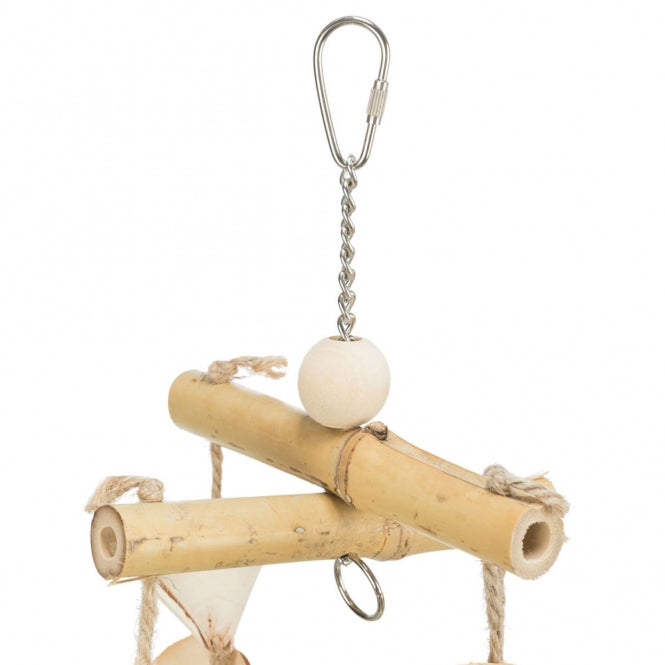 Trixie natural toys made of bamboo, rattan and wood 