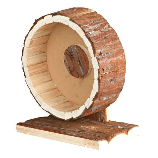 Trixie exercise wheel made of natural wood
