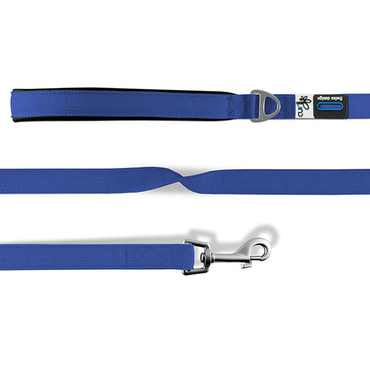 Curli Basic Leash Nylon - Blue