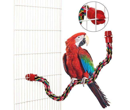 Karlie Flexible Cotton Perch BIRD BAR