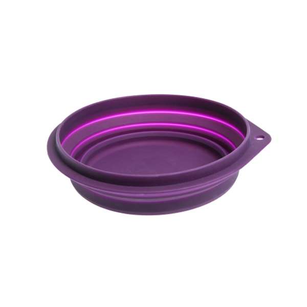 Karlie foldable travel bowl made of silicone