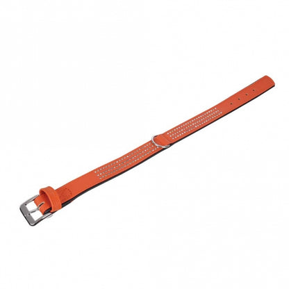 Karlie Vintage Rhinestone Collar - Tangerine