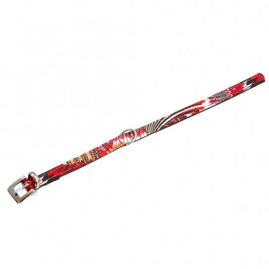 Karlie Collar Peacock - red/black