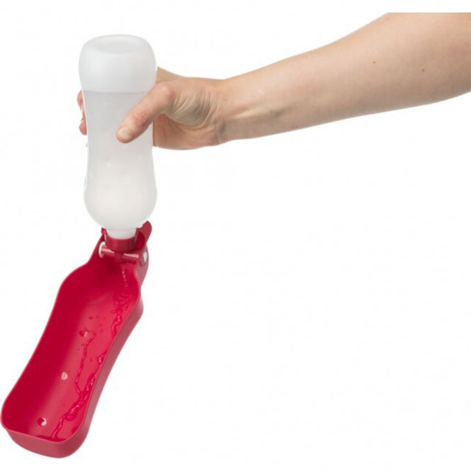 Trixie bottle with drinking bowl