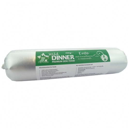 Wild Dinner Gourmet-Wurst Ente mit Preiselbeeren