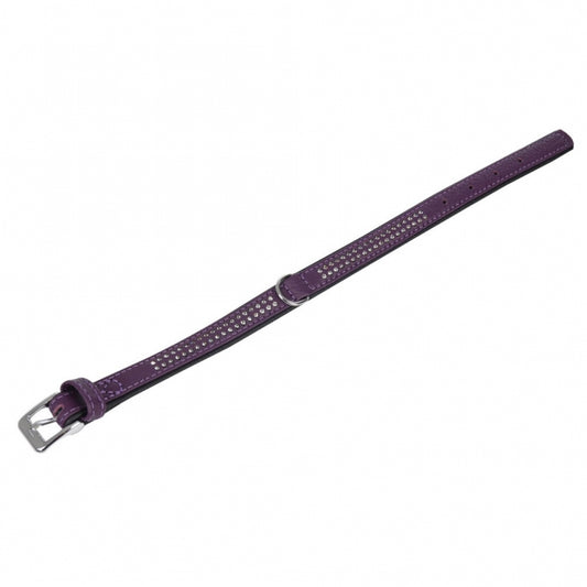 Karlie Vintage Rhinestone Collar - Violet