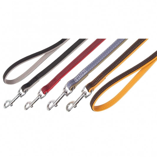 Karlie Vintage Trend Leash - Black-Brown/Gray
