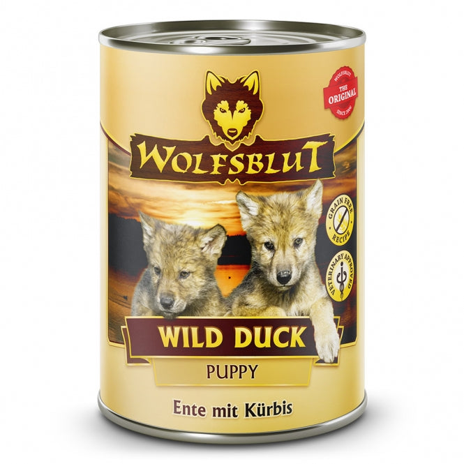 Wolfsblut can of Wild Duck Puppy 395g