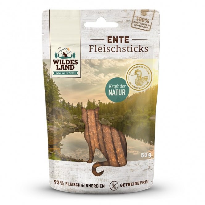 Wildes Land Cat Meat Sticks Duck 50g