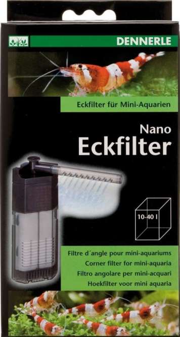 Dennerle replacement cartridge for nano corner filter (pack of 3)