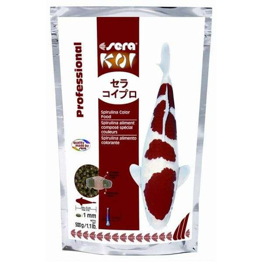 Sera Koi Professional Spirulina Color Food 500g