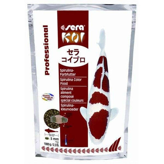 Sera Koi Professional Spirulina Color Food 1000g